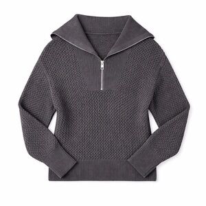 525 America Smokey Mix Stitch Quarter Zip Pullover